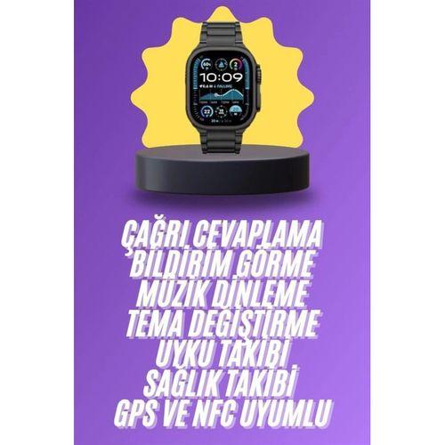 Ultra 3 Kordonlu Amoled Ekran Akıllı Saat Çok Fonksiyonlu Uyku Ve Sağlık Takibi