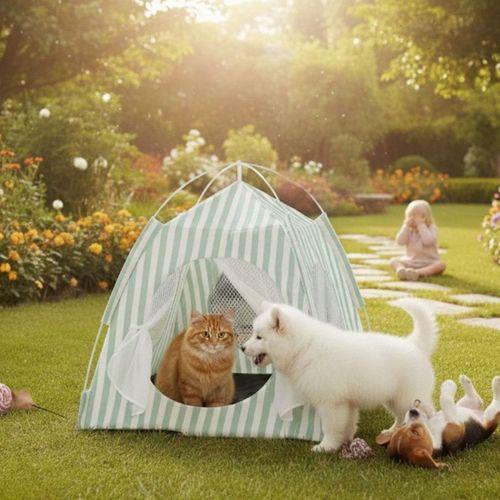 Evcil Hayvan Katlanabilir Oyun Çadırı