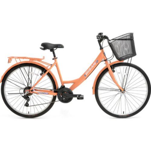 Bisan Lotus 24 Jant Şehir Bisikleti Mercan 44 cm