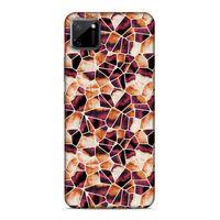 Realme C11 Uyumlu Kılıf Romans (39) Liquid Crystal Kılıf Geometri