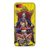 Apple iPhone SE 2020 Uyumlu Kılıf Harley Quinn (36) Glitter Kılıf Lavanta mor