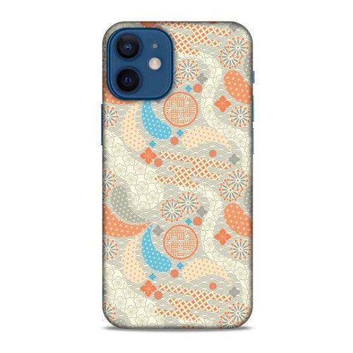 Apple iPhone 12 Mini Kılıf Japonya (49) Ultra Silikon Kılıf Mavi Gri