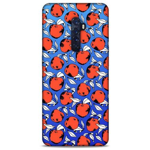 Frutix Elma 04 Oppo Reno 2 Kılıf Desenli Silikon