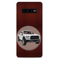 Lopard Samsung Galaxy S10 Plus Uyumlu Kılıf PickUpX (5) Koruma Kabı Krem