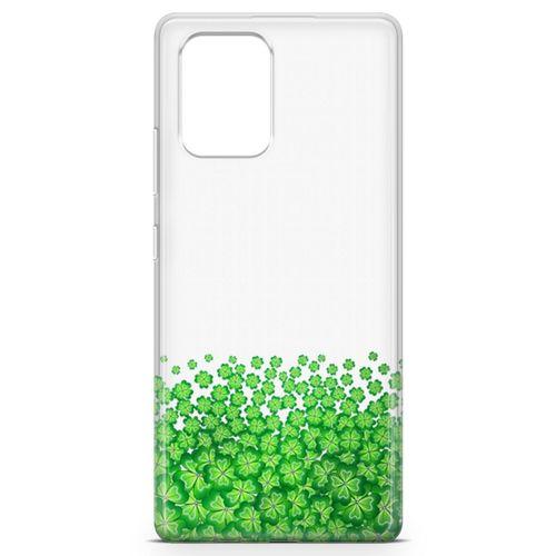 Samsung Galaxy A91 Kılıf Yoncalar Arka Kapak Koruma Desenli Full Koruyucu