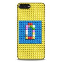 Lopard Apple Iphone 8 Plus Uyumlu Kılıf BloX (27) Tasarımlı Kılıf Ö Harfi