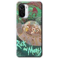 MRCİLETİSİM Xiaomi Redmi K40 Kılıf HD Desen Baskılı Arka Kapak + Temperli Cam - Bad Breaking