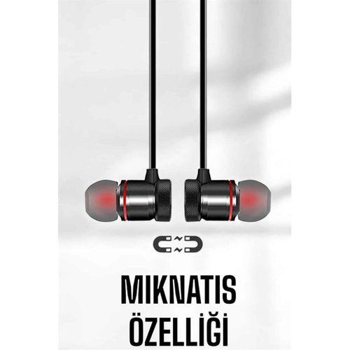 Mikrofonlu Kablosuz Sport Kulak İçi Mıknatıslı Kulaklık