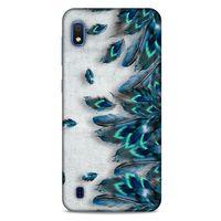 Samsung Galaxy A10 Kılıf Desenli Özel Seri Tüyler (41) Tank Kılıf