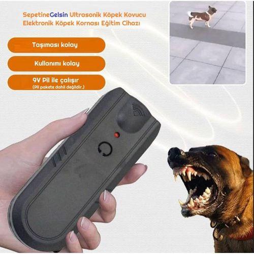 Sepetinegelsin Ultrasonik Köpek Kovucu Elektronik Köpek Kornası Eğitim Cihazı