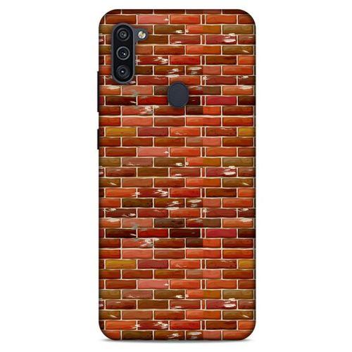 Samsung Galaxy M11 Kılıf Baskılı Özel Seri Taşlı (4) Koruma Kılıfı