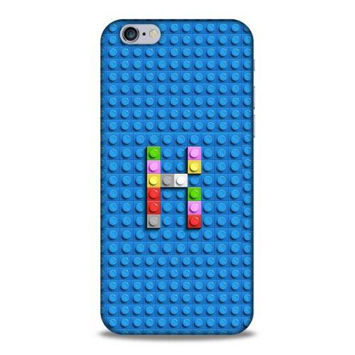 Lopard Apple Iphone 6 Uyumlu Kılıf BloX (22) Tam Koruma Kılıfı K Harfi