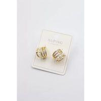 İnci Halka Küpe - Altın