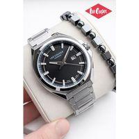 Lee Cooper Erkek Kol Saati 50 Mt Suya Dayanıklı Çelik Kordon Bileklik Hediyeli VS.BLKT.0914