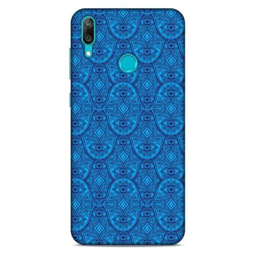 Nazarium (35) Desenli Silikon Kapak Huawei Y7 2019 Kılıf