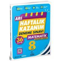 8. Sınıf Matematik Haftalık Kazanım Denemeleri Arı Yayıncılık