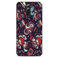 Retro (6) Desen Silikon Kılıf Renkli Huawei Mate 20 Lite Kılıf