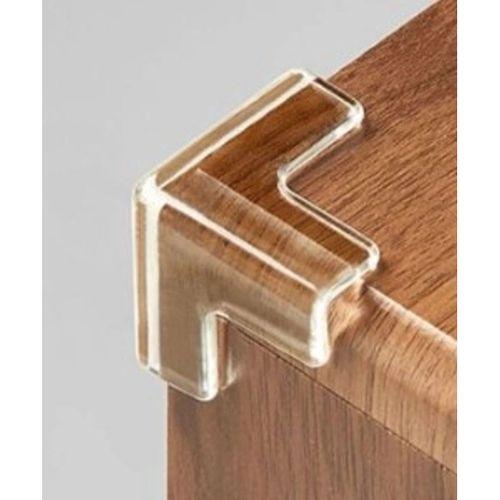 8 li Set Silikon Şeffaf Masa Kenarı Koruma Aparatı