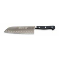 61950 - Sıcak Dövme Oluklu Santoku Şef Bıçağı 18 Cm