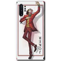 MRCİLETİSİM MRCİLETİSİM Samsung Galaxy Note 10 Plus Kılıf HD Desen Baskılı Arka Kapak + Temperli Cam - Joker İskambil