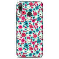 Lopard Huawei Y9 2019 Uyumlu Kılıf Kediler (3) Kapak Çiçek ve Kedi