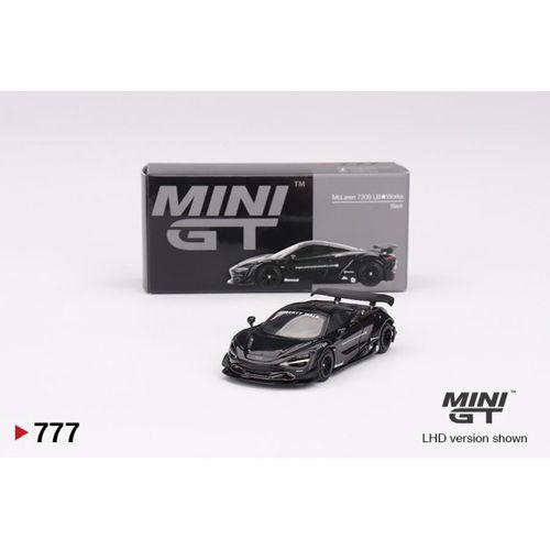 Mini GT McLaren 720S LB★Works Black 777