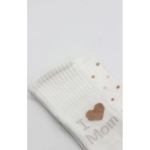 Bistyle Bistyle Mom Dad Penye Kaymaz Soket Çorap 2li 10147 Puan Mom