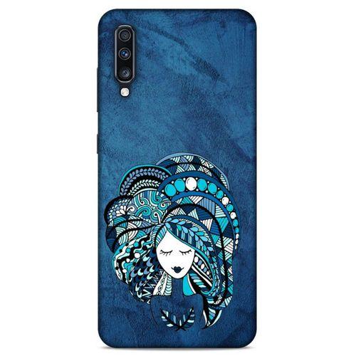Lopard Samsung Galaxy A70s Uyumlu Kılıf Sürreal Yüzler ♀ (35) Fit Design Kılıf Baskılı