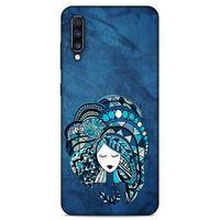 Lopard Samsung Galaxy A70s Uyumlu Kılıf Sürreal Yüzler ♀ (35) Fit Design Kılıf Baskılı