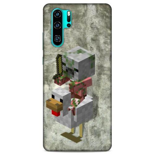 Lopard Huawei P30 Pro Uyumlu Kılıf PiXel (43) Thin Fit Kılıf Tavuk MC
