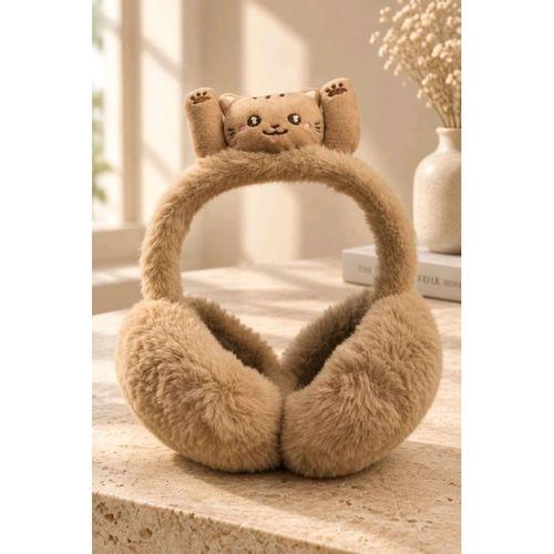 Monalisa Home Lüks Renkli Figürlü Peluş Kulaklık