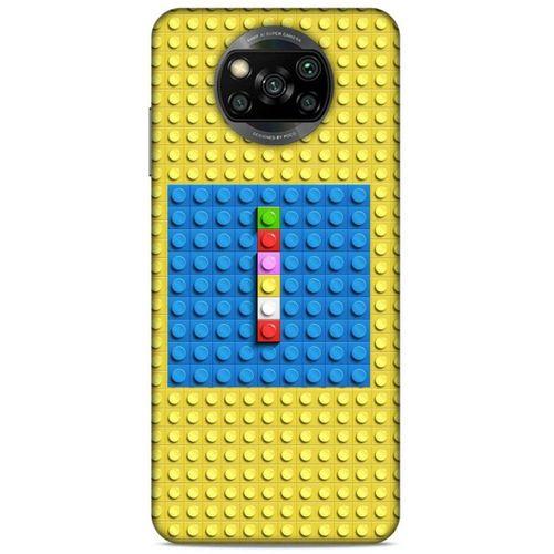 Lopard Xiaomi Redmi Poco X3 Uyumlu Kılıf BloX (19) Kılıfları I Harfi