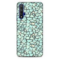 Huawei P Smart S Y8P Kılıf Baskılı Özel Seri Taşlı (21) Koruyucu Kapak