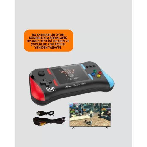 Taşınabilir Oyun Konsolu – 3,5" Ekranlı Ve 500 Oyunlu