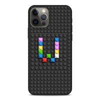 Lopard Apple iPhone 12 Pro Uyumlu Kılıf BloX (39) Liquid Crystal Kılıf W Harfi