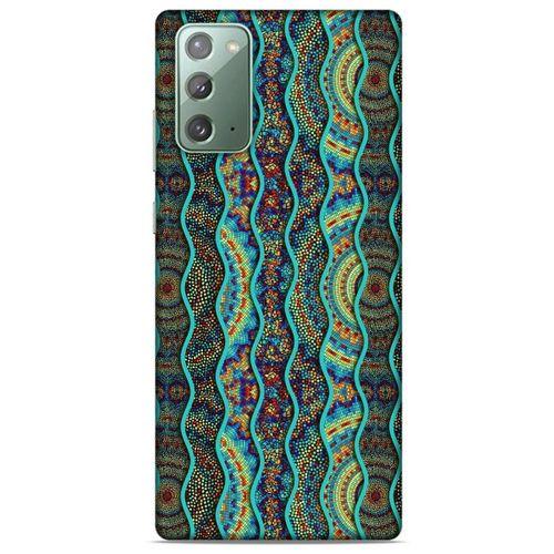Samsung Galaxy Note 20 Kılıf Baskılı Özel Seri Taşlı (32) Soft Silikon Kılıf