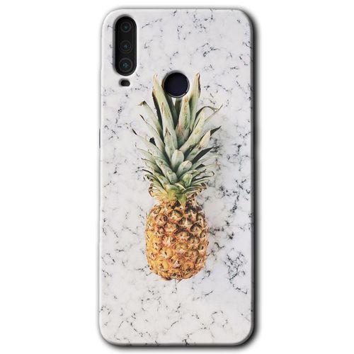 Potkal Hediye Fabrikası General Mobile GM 10 Kılıf HD Desen Baskılı Arka Kapak - Ananas