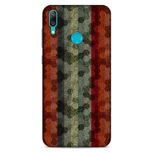 Geometrix 84 Huawei Y7 2019 Kılıf Silikon Kapak