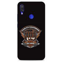 Xiaomi Redmi Note 7 Uyumlu Kılıf Motorsiklet (39) Liquid Crystal Kılıf Harley Davidson
