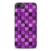 Apple Iphone 7 Kılıf Patchwork (5) Koruma Kabı Fuşya