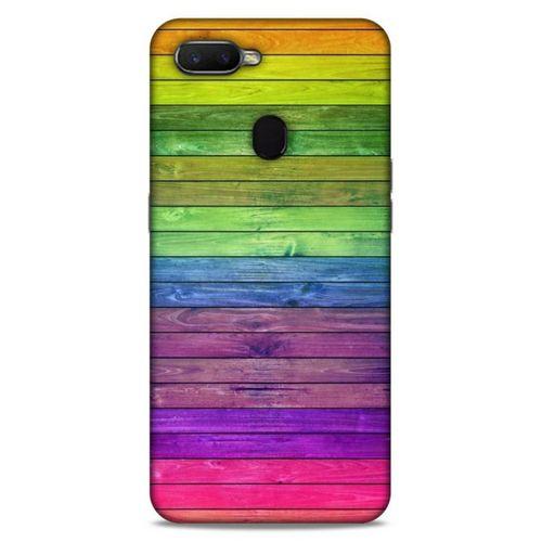 Lopard Oppo Ax7 Uyumlu Kılıf Wood'X (26) Tpu Silikon Kılıf Desenli