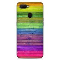 Lopard Oppo Ax7 Uyumlu Kılıf Wood'X (26) Tpu Silikon Kılıf Desenli