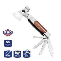 WORKPRO WP383001 12 IN 1 Çok Fonksiyonlu Profesyonel Mini Balta/Çekiç Alet Seti + Taşıma Kılıfı