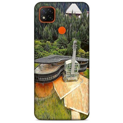 Xiaomi Redmi 9C Kılıf Dünya Mimarisi (31) TPU Kılıf Piano House Çin