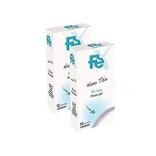 Prezervatif En Ince Nano Thin 2 X 12 Li Paket