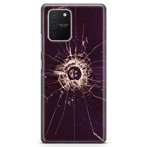 Samsung Galaxy S10 Lite Kılıf Black Mirror Arka Kapak Koruma Desenli Full Koruyucu