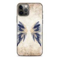 Apple iPhone 12 Pro Kılıf Desenli Özel Seri Tüyler (17) Tasarım Kılıf