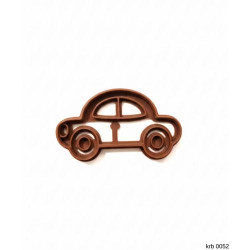 Minik Araba Figürlü Kurabiye Kalıbı ve Hamur Kesici – Şeker Hamuru ve Oyun Hamuru İçin Tek Parça Kalıp