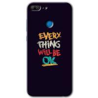 Honor 9 Lite Kılıf HD Desen Baskılı Arka Kapak - Everything + Kırılmaz Cam