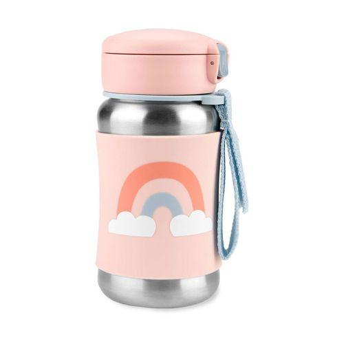 Skip Hop Skip Hop Zoo Pipetli Paslanmaz Çelik Suluk 350 ml Gökkuşağı